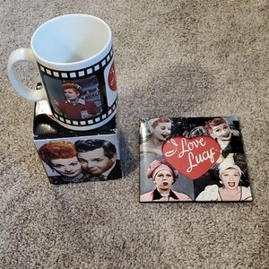 I Love Lucy Mug And Picture Frame
